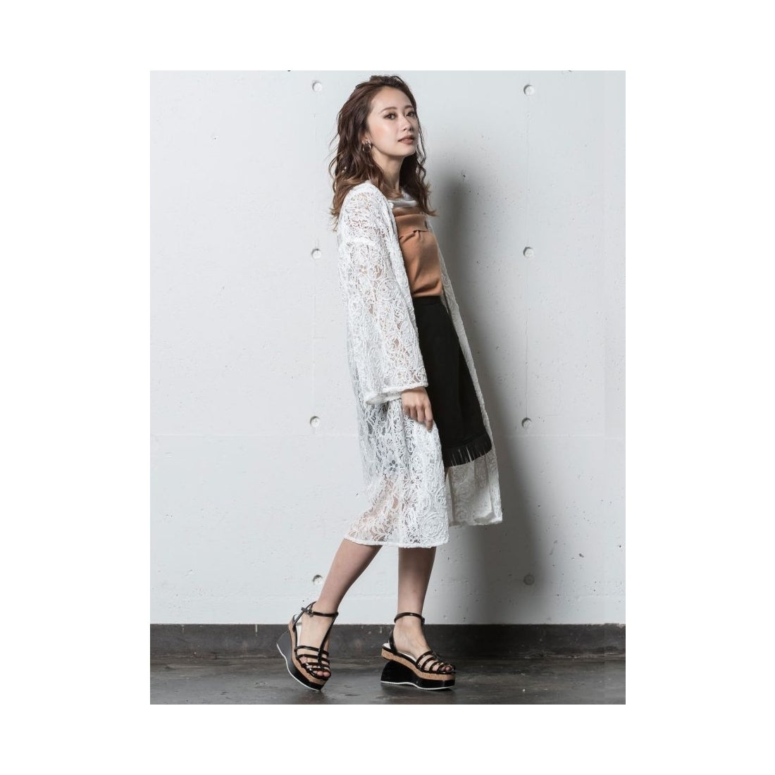 MURUA コードレースガウン ピンク -ファッション通販 FASHION WALKER