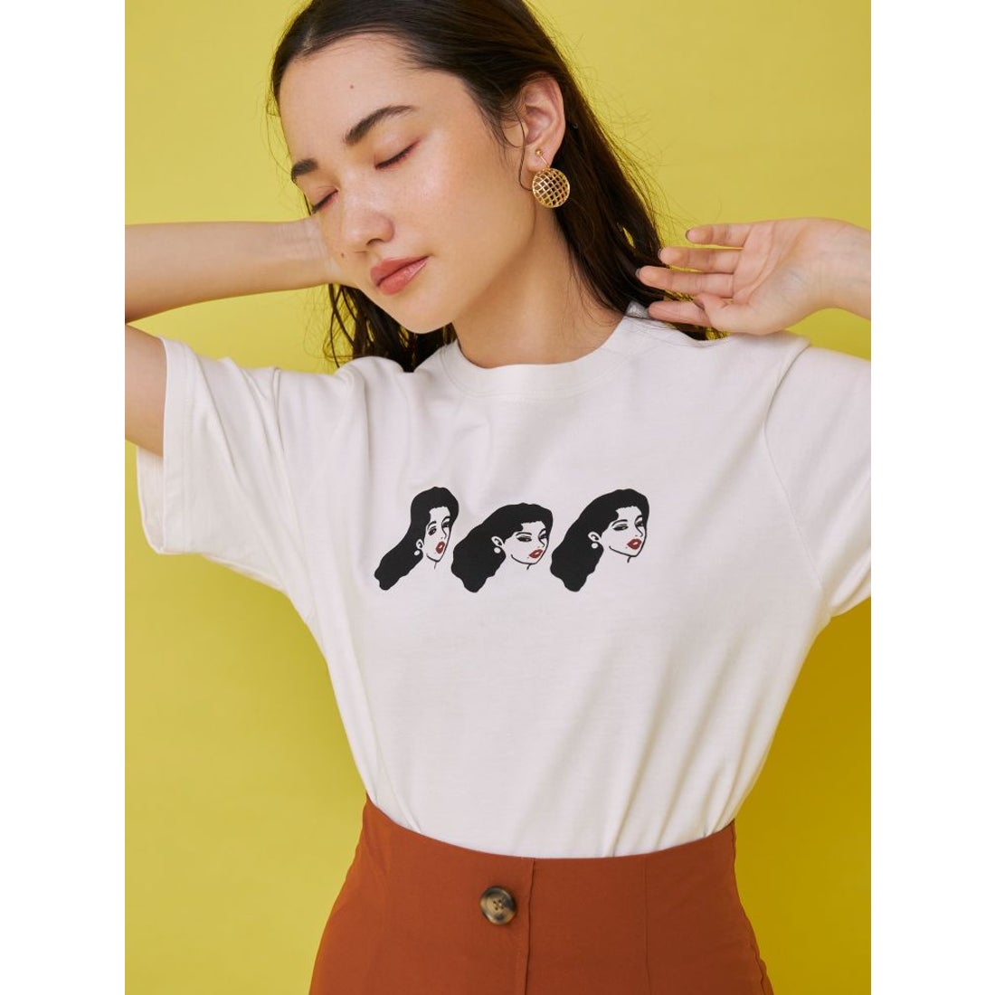 MURUA 【MURUA×NO PANTIES】ビッグTシャツ（ブラック） -ファッション 