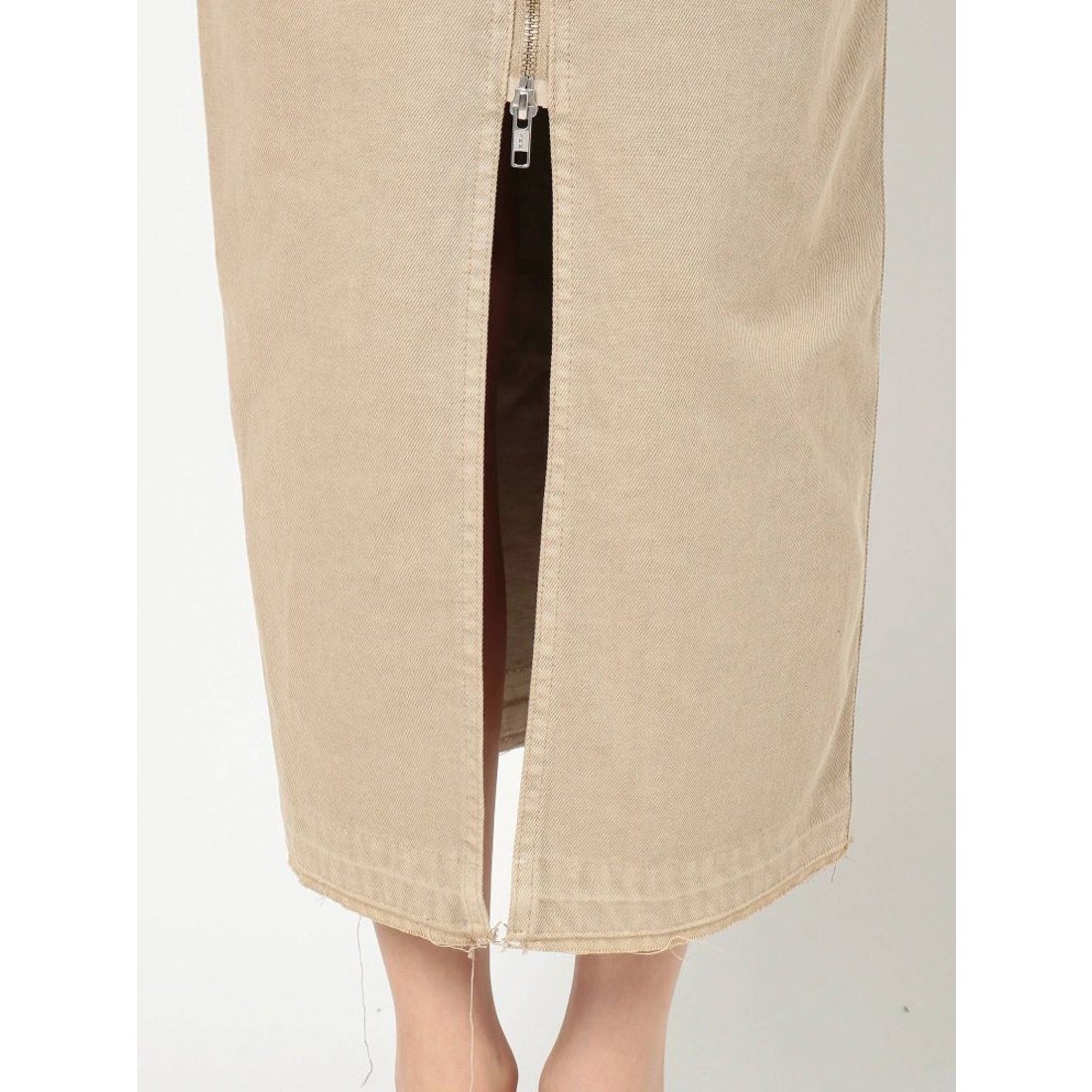MURUA フロントZIPタイトスカート（ベージュ） -靴＆ファッション通販 ロコンド〜自宅で試着、気軽に返品
