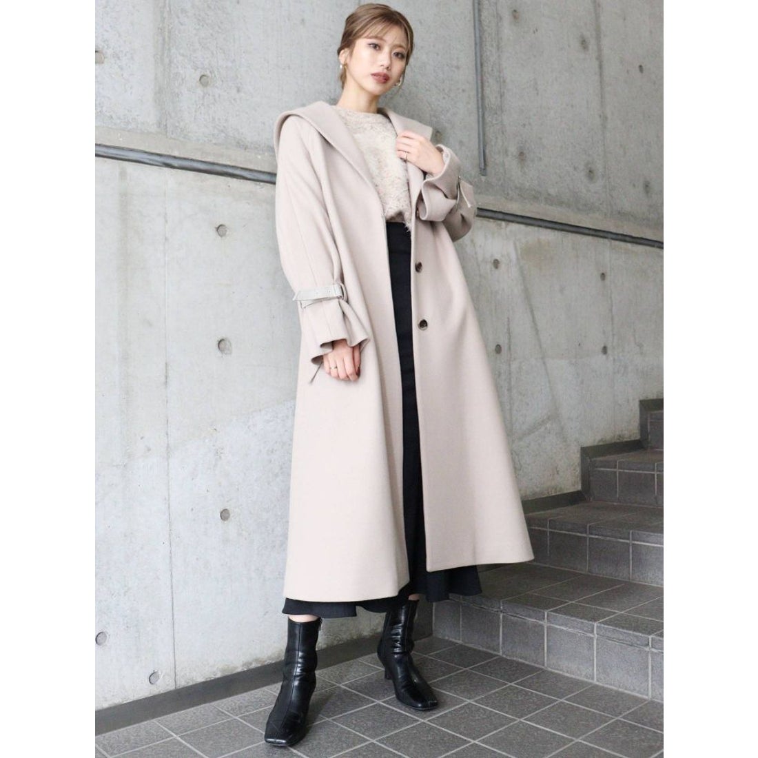 アイボリー靴 Murua セーラーカラーコート MURUA セーラーカラーコート アイボリー -ファッション通販 FASHION WALKER