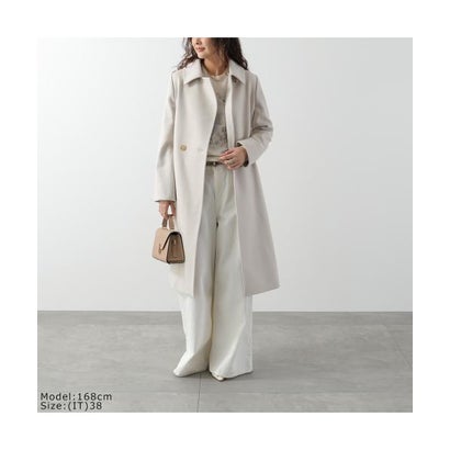 マックスマーラ ステュディオ Max Mara Studio MAX MARA Studio ロングコート BCOLLAG ウール （048/アイボリー）｜詳細画像