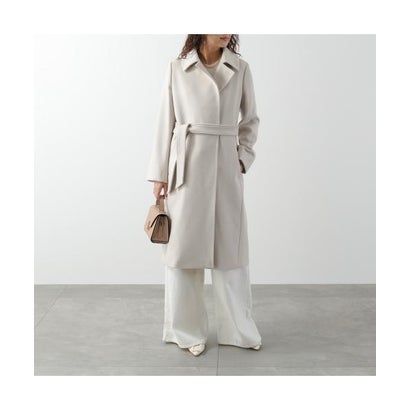 マックスマーラ ステュディオ Max Mara Studio MAX MARA Studio ロングコート BCOLLAG ウール （048/アイボリー）｜詳細画像