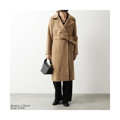 マックスマーラ ステュディオ Max Mara Studio MAX MARA Studio ロングコート BCOLLAG ウール （048/アイボリー）｜詳細画像