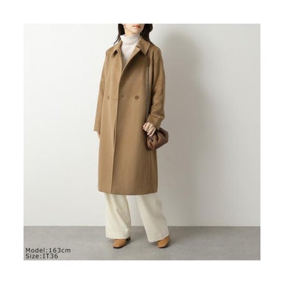 マックスマーラ ステュディオ Max Mara Studio MAX MARA Studio ロングコート BCOLLAG ウール （048/アイボリー）｜詳細画像