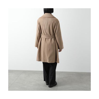 マックスマーラ ステュディオ Max Mara Studio MAX MARA Studio ベルテッドコート TIGRE ウール （056/テラコッタ）｜詳細画像