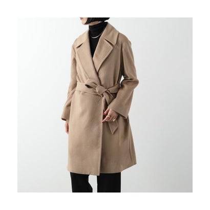 マックスマーラ ステュディオ Max Mara Studio MAX MARA Studio ベルテッドコート TIGRE ウール （056/テラコッタ）｜詳細画像