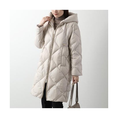 マックスマーラ ザ・キューブ Max Mara The Cube Max Mara The Cube ダウンコート TREFE フード付き （078/チャコール）｜詳細画像