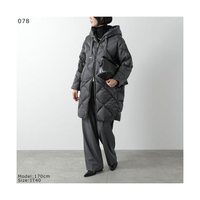 マックスマーラ ザ・キューブ Max Mara The Cube Max Mara The Cube ダウンコート TREFE フード付き （064/モスグリーン）｜詳細画像