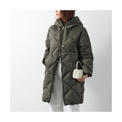 マックスマーラ ザ・キューブ Max Mara The Cube Max Mara The Cube ダウンコート TREFE フード付き （064/モスグリーン）｜詳細画像