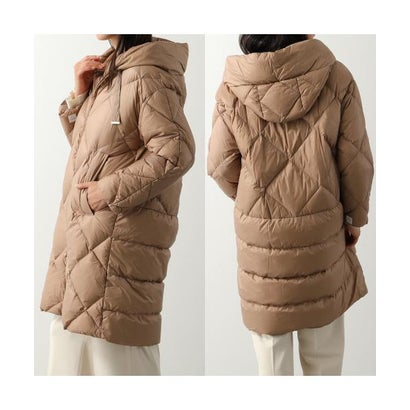 マックスマーラ ザ・キューブ Max Mara The Cube Max Mara The Cube ダウンコート TREFE フード付き （064/モスグリーン）｜詳細画像