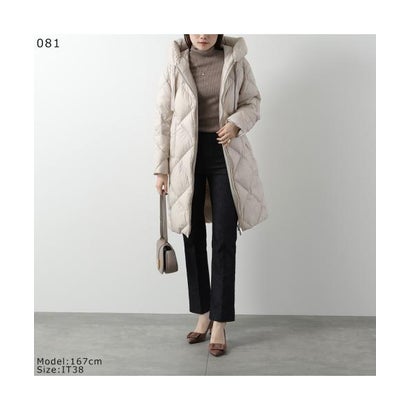 マックスマーラ ザ・キューブ Max Mara The Cube Max Mara The Cube ダウンコート TREFE フード付き （064/モスグリーン）｜詳細画像