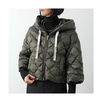 マックスマーラ ザ・キューブ Max Mara The Cube Max Mara The Cube ダウンジャケット SISOFT ショート丈 7分袖 （064/モスグリーン）｜詳細画像