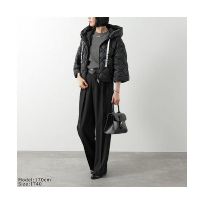 マックスマーラ ザ・キューブ Max Mara The Cube Max Mara The Cube ダウンジャケット SISOFT ショート丈 7分袖 （064/モスグリーン）｜詳細画像