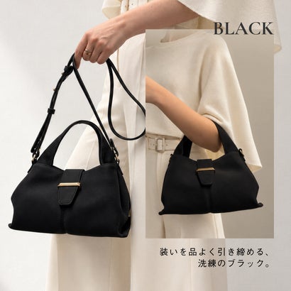 Pomly（ポムリ） レディース ハンドバッグ 2way ショルダーバッグ 斜め掛け 肩掛け 手持ち小さめ 軽量 （モカグレー）｜詳細画像