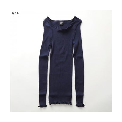 オスカリート Oscalito Oscalito 長袖ニット 3446R タートルネック （474/BLUE）｜詳細画像