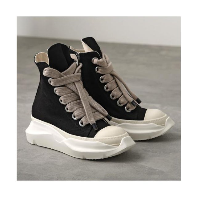 スニーカー JUMBOLACE ABSTRACT SNEAKS （911/BLACK-MILK-MILK）