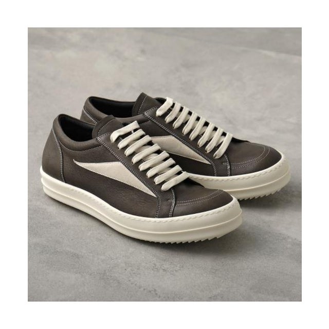 Rick Owens スニーカー VINTAGE SNEAKS RR02F4897 LCDLVS （3911/WASHED-BLACK-MILK）