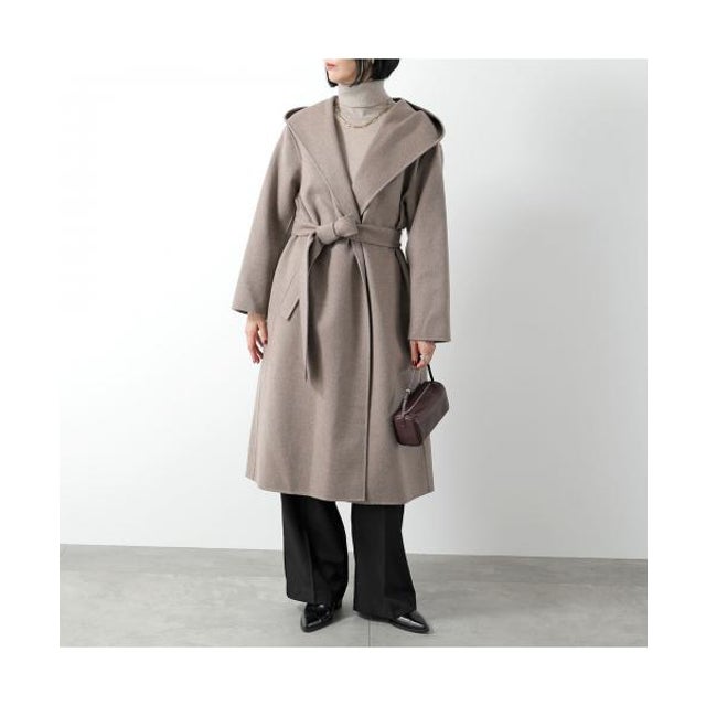 S MAX MARA  コート ROMOLO ロモロ ヴァージンウール （058/グレージュ）