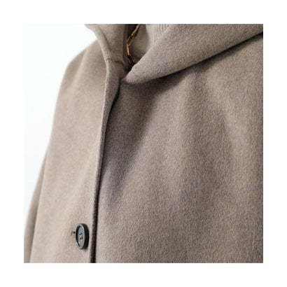 エス マックスマーラ S Max Mara S MAX MARA ジャケット ASIA ヴァージンウール フーディ （058/グレージュ）｜詳細画像