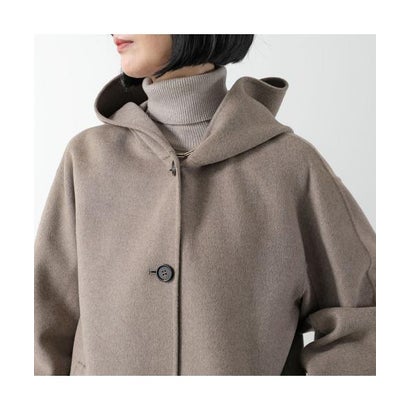 エス マックスマーラ S Max Mara S MAX MARA ジャケット ASIA ヴァージンウール フーディ （058/グレージュ）｜詳細画像