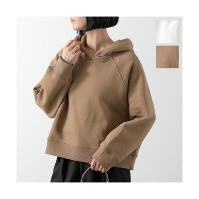 エス マックスマーラ S Max Mara S MAX MARA パーカー ARMONIA フーディー （001/アイボリー）｜詳細画像