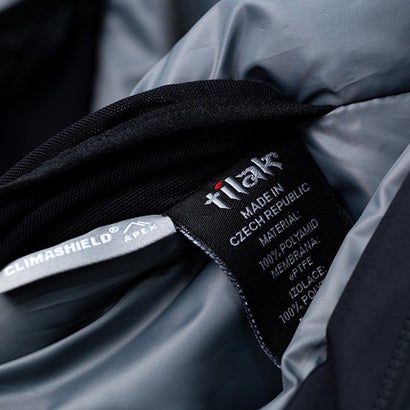 ティラック tilak ジャケット スバルバード 中綿 アウター メンズ 防水 防風 防寒 軽量 SVALBARD JACKET 10128 （オブシディアン）｜詳細画像