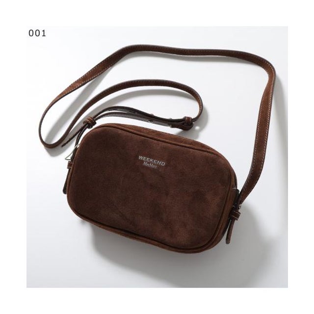 WEEKEND MAX MARA ショルダーバッグ STRUZZO ストルッツォ （001/ダークブラウン）