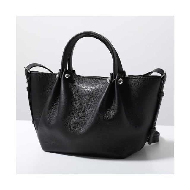 WEEKEND MAX MARA ハンドバッグ DRITTO ドリット （002/ブラック）