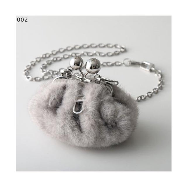 WEEKEND MAX MARA ショルダーバッグ TUBO がま口 （002/グレー）