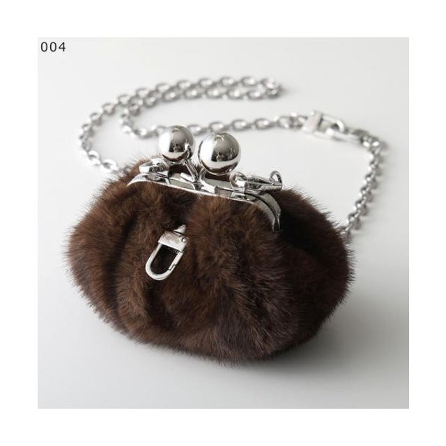 WEEKEND MAX MARA ショルダーバッグ TUBO がま口 （004/ブラウン）