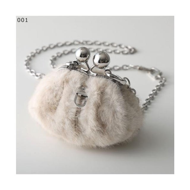 WEEKEND MAX MARA ショルダーバッグ TUBO がま口 （001/アイボリー）