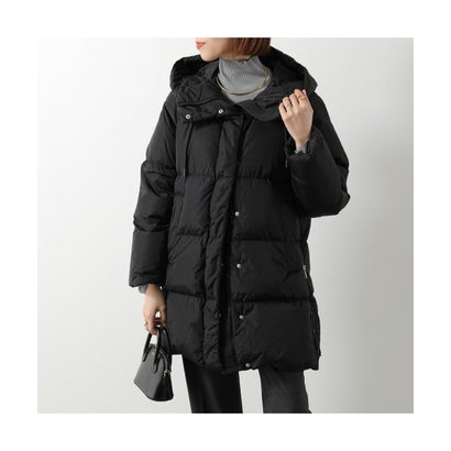 WEEKEND MAX MARA ダウンコート NEWBEMBO フーテッド （025/ネイビー）｜詳細画像