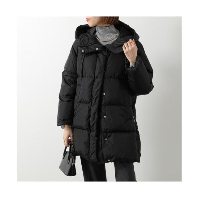 WEEKEND MAX MARA ダウンコート NEWBEMBO フーテッド （004/ブラック）