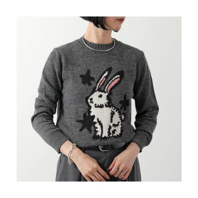 WEEKEND MAX MARA セーター NITRA ニット （003/ダークグレー(ウサギ)）