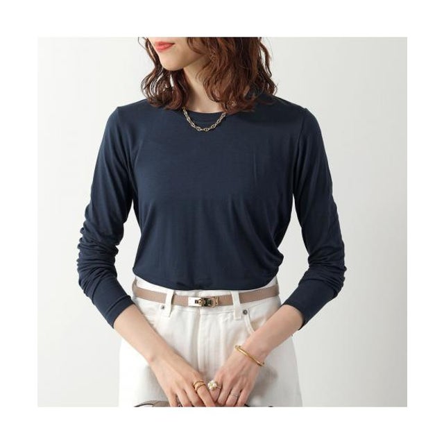WEEKEND MAX MARA Tシャツ MULTIE ムルティE 長袖 （003/ダークブルー）
