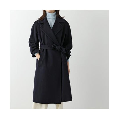 ウィークエンド マックスマーラ Weekend Max Mara MAX MARA Weekend ロングコート RESINA ピュア ウール （091/ダークブルー）｜詳細画像