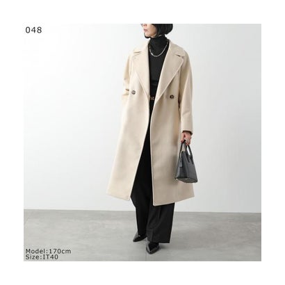 ウィークエンド マックスマーラ Weekend Max Mara MAX MARA Weekend ロングコート RESINA ピュア ウール （011/チャコールグレー）｜詳細画像