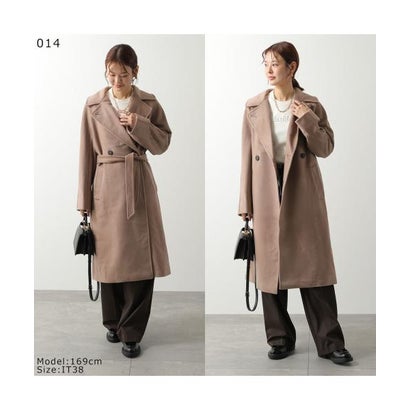 ウィークエンド マックスマーラ Weekend Max Mara MAX MARA Weekend ロングコート RESINA ピュア ウール （042/ベージュ）｜詳細画像