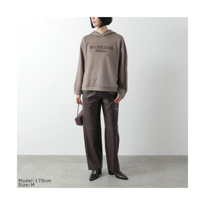 WEEKEND MAX MARA パーカー VETRINO フーディ （002/ブラウン）｜詳細画像