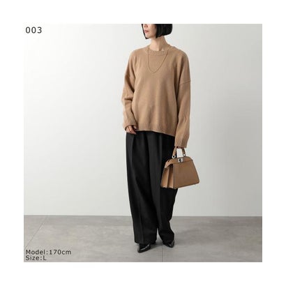 WEEKEND MAX MARA セーター SIBARI ウール ニット （024/ブラウン）｜詳細画像
