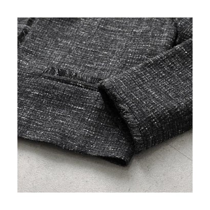WEEKEND MAX MARA ジャケット FARO フリンジ ツイード （001/ブラック）｜詳細画像