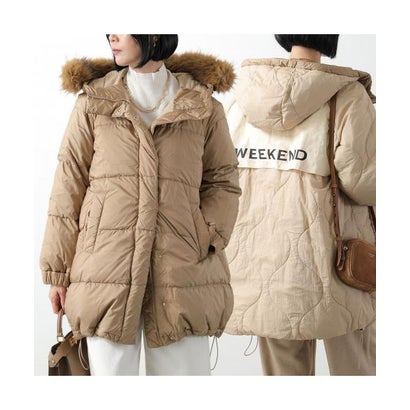 WEEKEND MAX MARA ダウンジャケット ANFORA  リバーシブル （016/キャメル）｜詳細画像