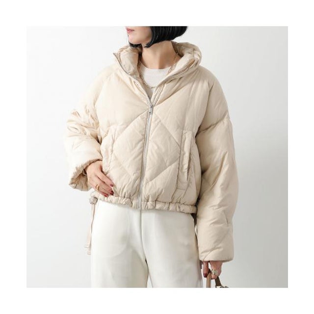 WEEKEND MAX MARA ダウンジャケット EDITO ショート丈 （002/ライトベージュ）