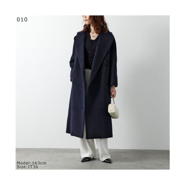WEEKEND MAX MARA ガウンコート TEMPERA （010/ネイビー）