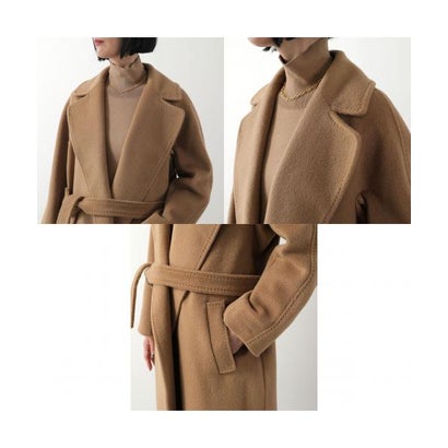 ウィークエンド マックスマーラ Weekend Max Mara WEEKEND MAX MARA ガウンコート TEMPERA （001/ブラック）｜詳細画像