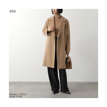 ウィークエンド マックスマーラ Weekend Max Mara WEEKEND MAX MARA ガウンコート PEDALE （010/ネイビー）｜詳細画像