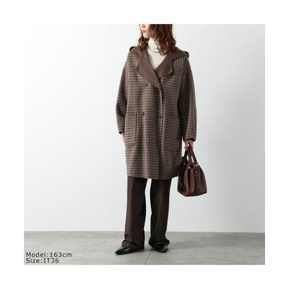 ウィークエンド マックスマーラ Weekend Max Mara WEEKEND MAX MARA チェスターコート BALTA リバーシブル （001/ブラウン）｜詳細画像