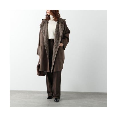 ウィークエンド マックスマーラ Weekend Max Mara WEEKEND MAX MARA チェスターコート BALTA リバーシブル （001/ブラウン）｜詳細画像