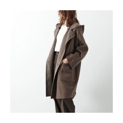ウィークエンド マックスマーラ Weekend Max Mara WEEKEND MAX MARA チェスターコート BALTA リバーシブル （001/ブラウン）｜詳細画像