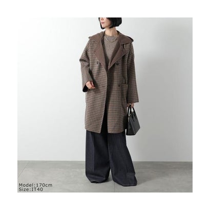 ウィークエンド マックスマーラ Weekend Max Mara WEEKEND MAX MARA チェスターコート BALTA リバーシブル （001/ブラウン）｜詳細画像